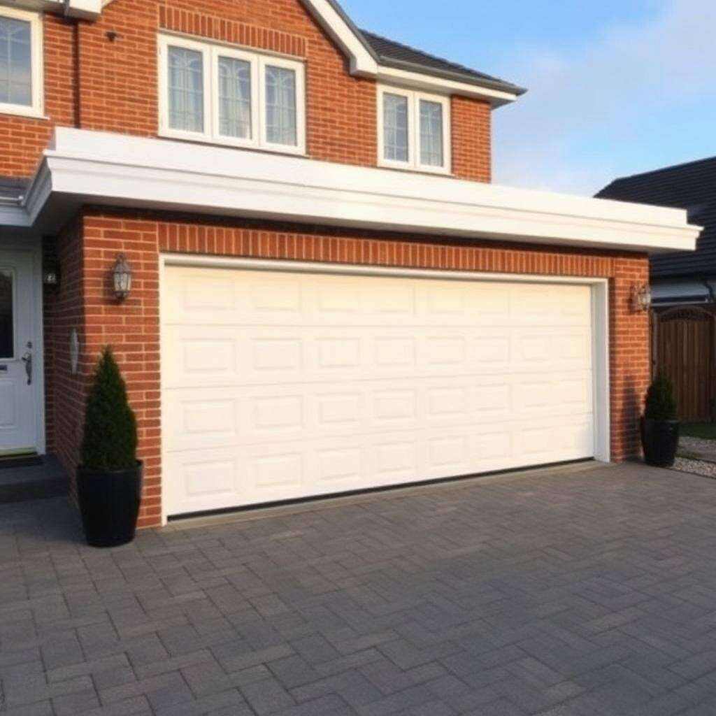 Sectional garage door